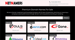 Desktop Screenshot of netnamers.com